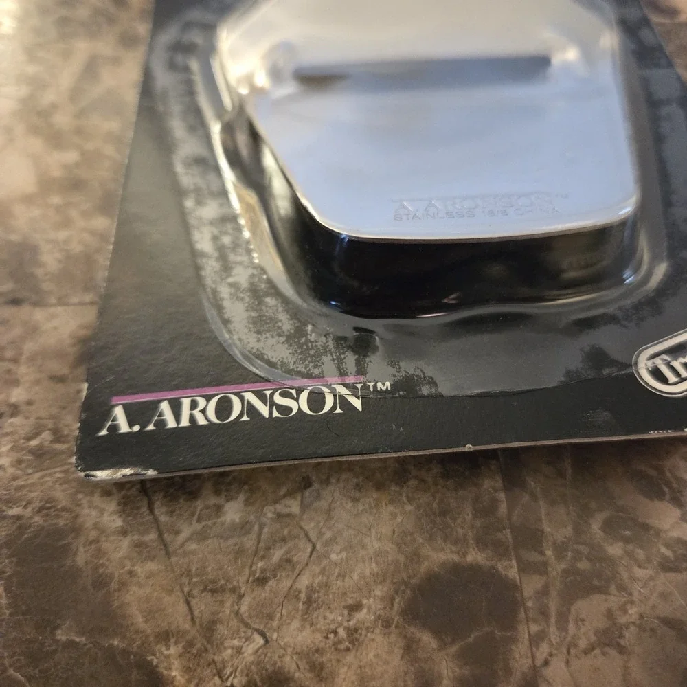 A. Aronson Stainless Steel Plane plastic handle cheese vegetables diswasher safe